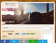 Tablet Screenshot of biggreenjoe.com